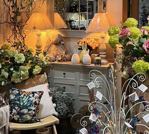 Stylish homeware and gifts available at Williamson's My Florist Garden Centre in West Lothian