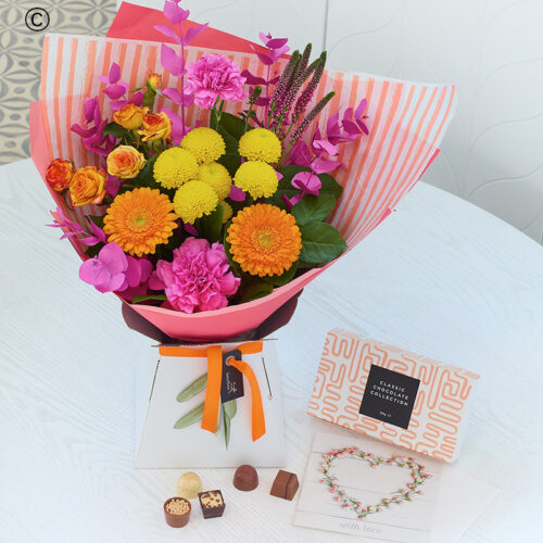 Flowers and Chocolates delivered