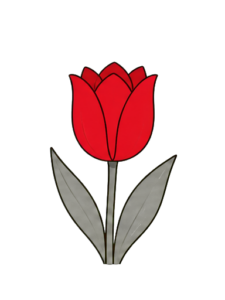 Tulip icon, symbolising a direct declaration of love.