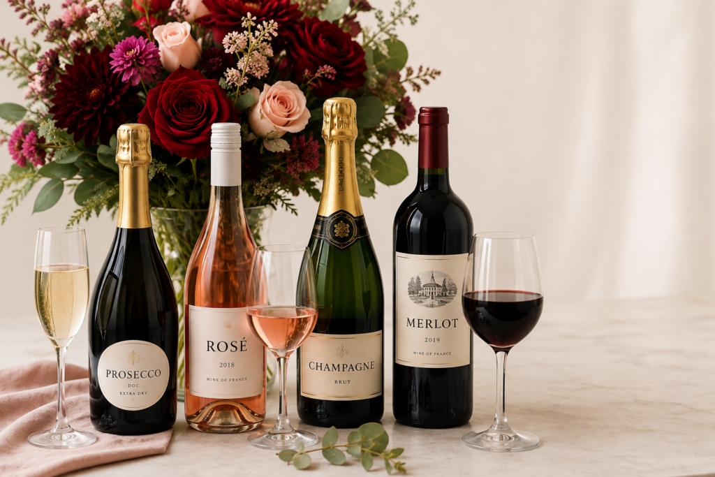 Choosing the Right Wine for a Flower Gift